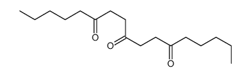heptadecane-6,9,12-trione Structure