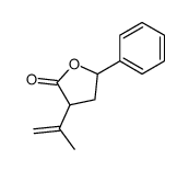 5-phenyl-3-prop-1-en-2-yloxolan-2-one Structure