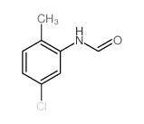 Formamide,N-(5-chloro-2-methylphenyl)- Structure