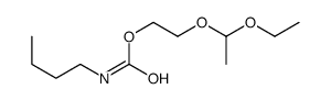2-(1-ethoxyethoxy)ethyl N-butylcarbamate Structure