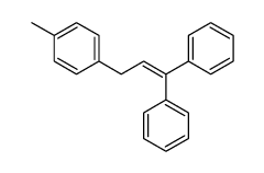 1-(3,3-diphenylprop-2-enyl)-4-methylbenzene Structure