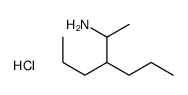 3-propylhexan-2-ylazanium,chloride Structure