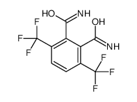3,6-bis(trifluoromethyl)benzene-1,2-dicarboxamide结构式