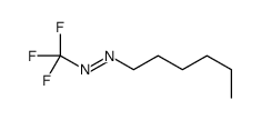 hexyl(trifluoromethyl)diazene结构式