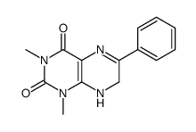 1,3-dimethyl-6-phenyl-7,8-dihydropteridine-2,4-dione结构式