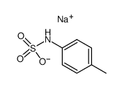 sodium p-methylphenylsulphamate Structure