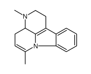 1H-Indolo(3,2,1-de)(1,5)naphthyridine,2,3,3a,4-tetrahydro-3,6-dimethyl结构式