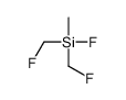 fluoro-bis(fluoromethyl)-methylsilane结构式