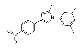 1-(3,5-dimethylphenyl)-2-methyl-4-(4-nitrophenyl)pyrrole Structure