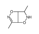 3,6-dimethyl-2,3,3a,6a-tetrahydro-[1,2]oxazolo[5,4-d][1,2]oxazole Structure