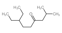 4-Nonanone,7-ethyl-2-methyl- Structure