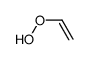 hydroperoxyethene Structure