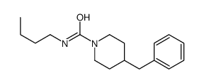 4-benzyl-N-butylpiperidine-1-carboxamide Structure