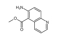 5-Quinolinecarboxylicacid,6-amino-,methylester(9CI)结构式