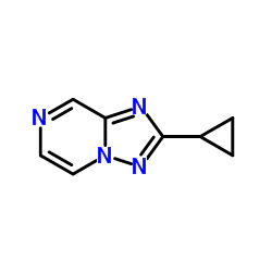 2-cyclopropyl-[1,2,4]triazolo[1,5-a]pyrazine Structure