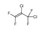 2,3-dichloro-1,1,3,3-tetrafluoroprop-1-ene Structure