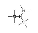 1,1-dimethyl-2,2-bis(trimethylsilyl)hydrazine结构式