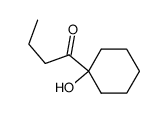 1-(1-hydroxycyclohexyl)-1-butanone Structure