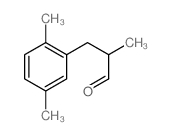 3-(2,5-dimethylphenyl)-2-methyl-propanal Structure