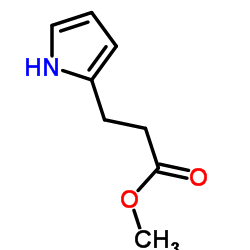 Methyl 3-(1H-pyrrol-2-yl)propanoate Structure