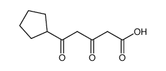 Cyclopentanepentanoic acid,-ba-,-delta--dioxo- (9CI)结构式