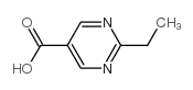 2-ethylpyriMidine-5-carboxylic acid Structure