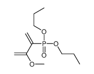 2-dipropoxyphosphoryl-3-methoxybuta-1,3-diene结构式