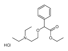 2-(2-ethoxy-2-oxo-1-phenylethoxy)ethyl-diethylazanium,chloride结构式