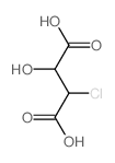 Butanedioicacid, 2-chloro-3-hydroxy-, (R*,S*)- (9CI)结构式