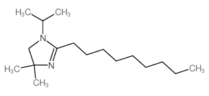 4,4-DIMETHYL-1-ISOPROPYL-2-NONYL-2-IMIDAZOLINE结构式