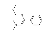 N2-(2-Dimethylamino-1-phenylvinyl)-N1,N1-dimethylformamidin Structure