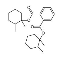 bis(1,2-dimethylcyclohexyl) benzene-1,2-dicarboxylate Structure