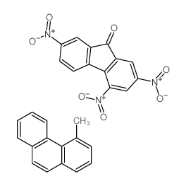 4-methylphenanthrene; 2,4,7-trinitrofluoren-9-one Structure