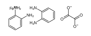 benzene-1,2-diamine,iron(2+),oxalate结构式