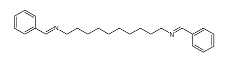 1,10-Bis-benzyliden-amino-decan Structure