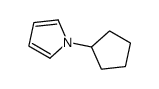 1H-Pyrrole,1-cyclopentyl-(9CI)结构式