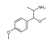 Benzeneethanamine, beta,4-dimethoxy-alpha-methyl- (9CI)结构式