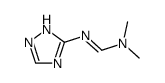 N1,N1-dimethyl-N2-(1,2,4-triazolyl-5-yl)formamidine结构式