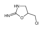 5-(chloromethyl)-4,5-dihydro-1,3-oxazol-2-amine结构式