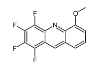 1,2,3,4-tetrafluoro-5-methoxyacridine结构式