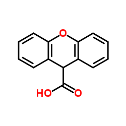 Xanthene-9-carboxylic acid structure