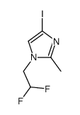 1-(2,2-difluoroethyl)-4-iodo-2-methylimidazole Structure