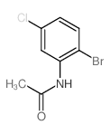 N-(2-bromo-5-chlorophenyl)acetamide structure