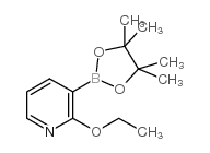 2-乙氧基吡啶-3-硼酸频哪醇酯结构式