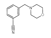 3-(吗啉甲基)苯甲腈结构式