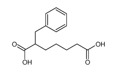 2-benzyl-heptanedioic acid结构式