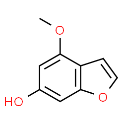 6-Benzofuranol,4-methoxy-结构式