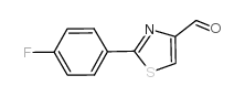 2-(4-Fluorophenyl)thiazole-4-carbaldehyde structure