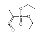 1-diethoxyphosphoryl-1-sulfinylethane结构式