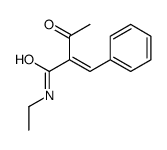 2-benzylidene-N-ethyl-3-oxobutanamide结构式